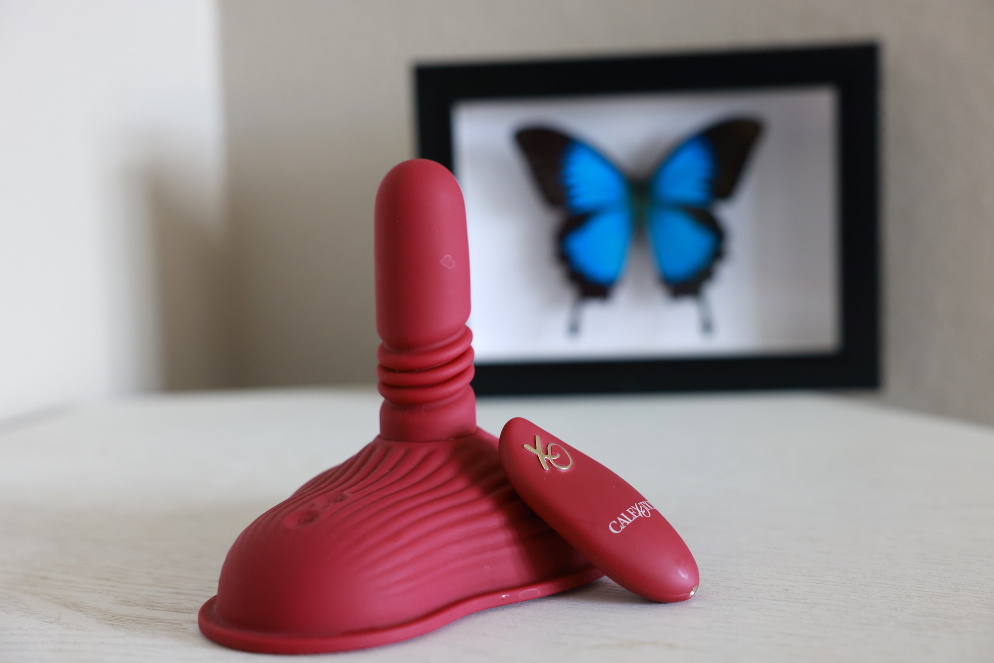 dual rider thrust and grind vibrator review Reviewing the Lust Dual Rider Thrust & Grind from Calexotics main image 1